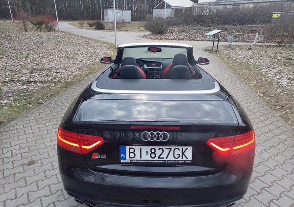 Audi S5 cena 109000 przebieg: 67000, rok produkcji 2016 z Siemiatycze małe 326